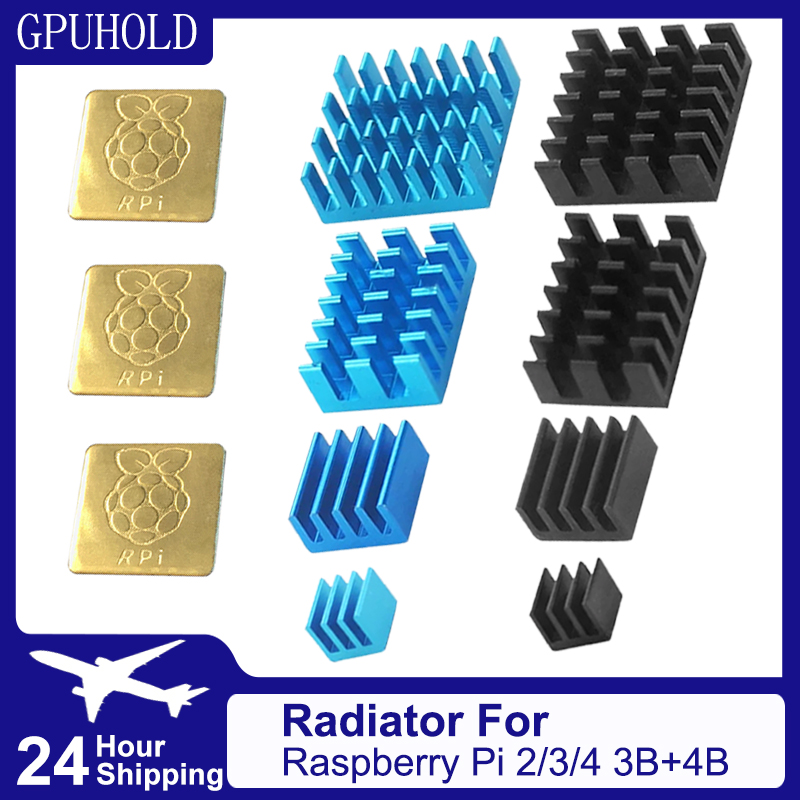 GPUHOLD チップセットクーラー 4 個/5 個ラズベリ - Raspberry Pi Water Cooling Kit のレビューと価格