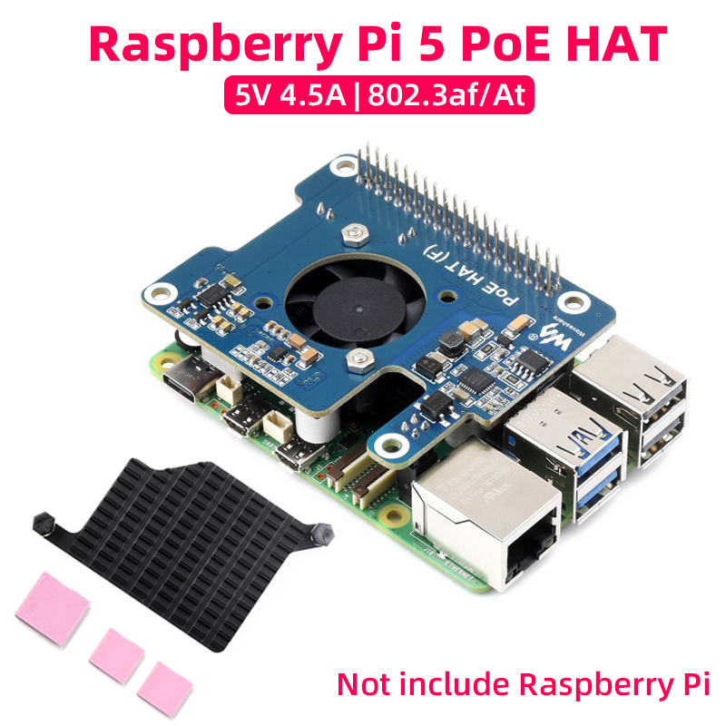 Raspberry Pi 5 PoE HAT (F) 802 - Argon One V3 M.2 Nvme Case のレビューと価格